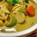 veg thai green curry