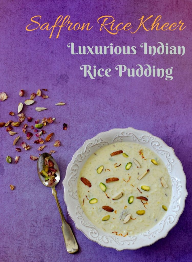  rice kheer - Indian rice pudding