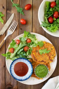 Vegan oats chickpea veggie pancakes | indian pudla | besan oats cheela