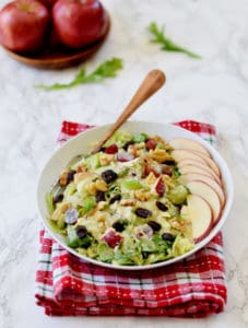 Skinny quinoa waldorf salad (vegan )( gluten-free)