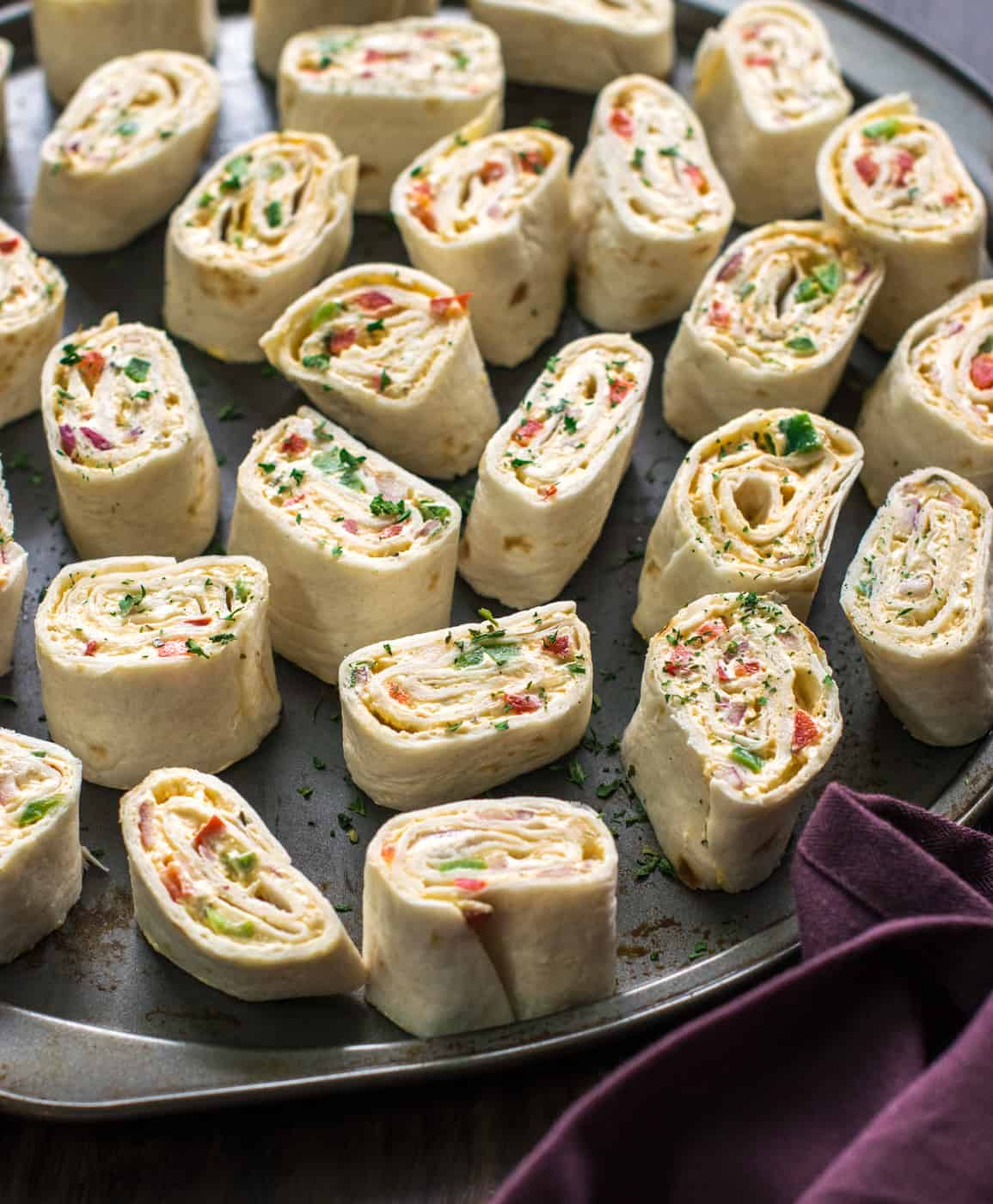 Vegan Tortilla Pinwheels | Carve Your Craving