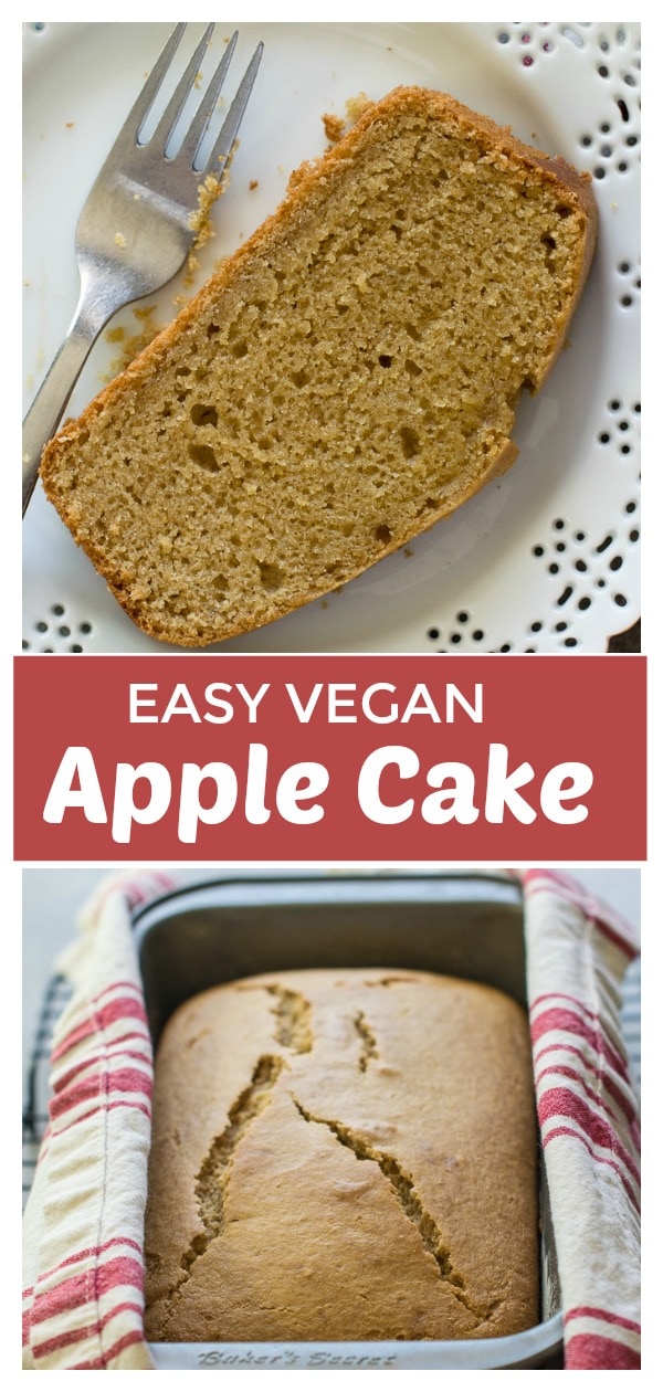 Moist vegan Apple cake made with simple ingredients and have full proof gluten free cake option too. 