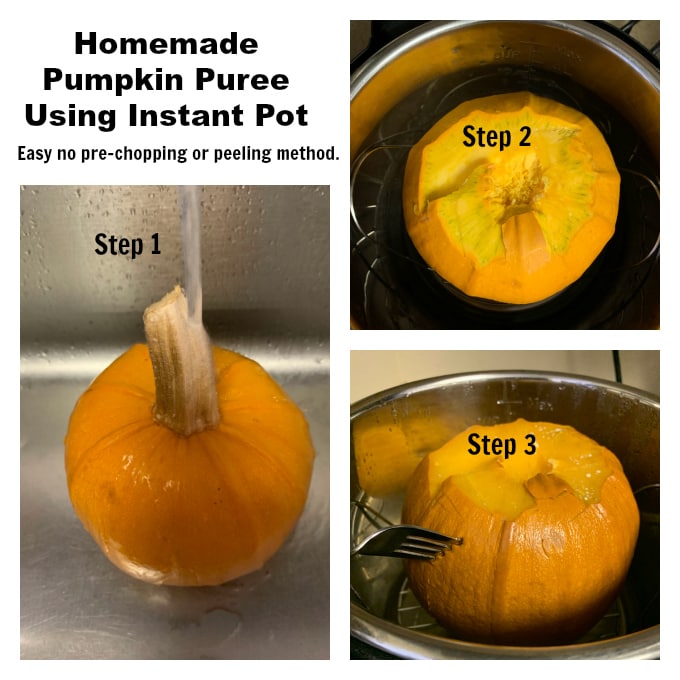 Step by step instructions of cooking Pumpkin in an Instant Pot