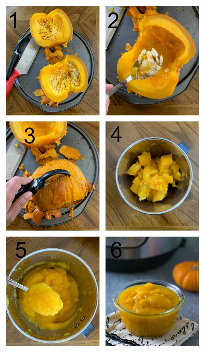 How to make Pumpkin puree at home