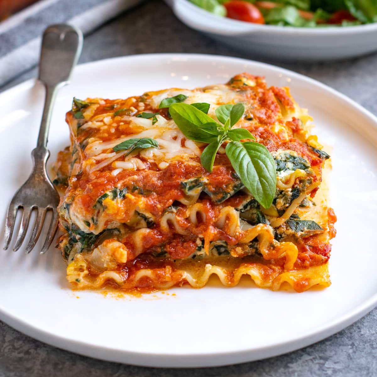 kalligrafie goud Aziatisch Spinach Ricotta Lasagna (Easy Vegetarian Recipe) - Carve Your Craving